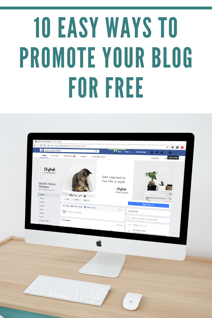 10 Easy Ways to Promote Your Blog for Free