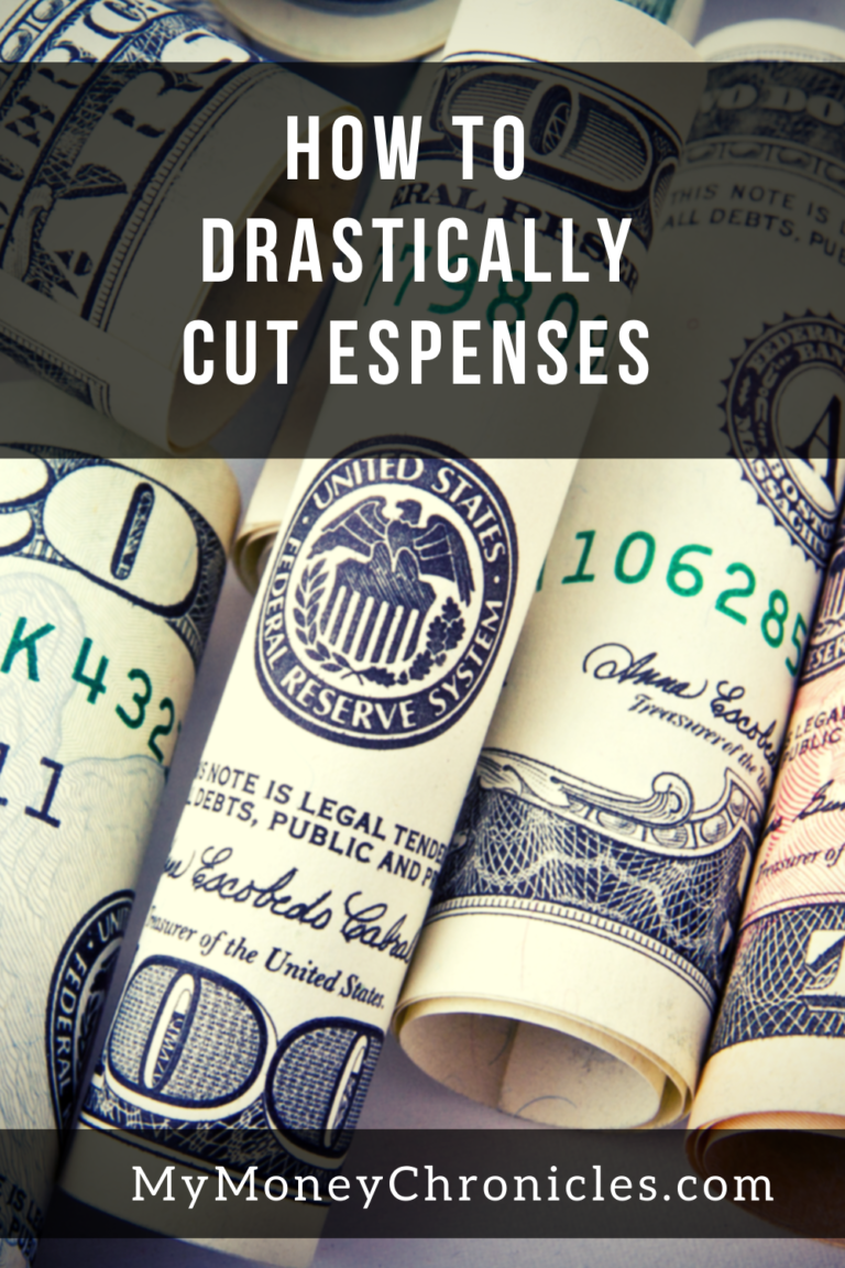 How to Drastically Cut Expenses
