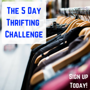 The 5 Day Thrift Challenge