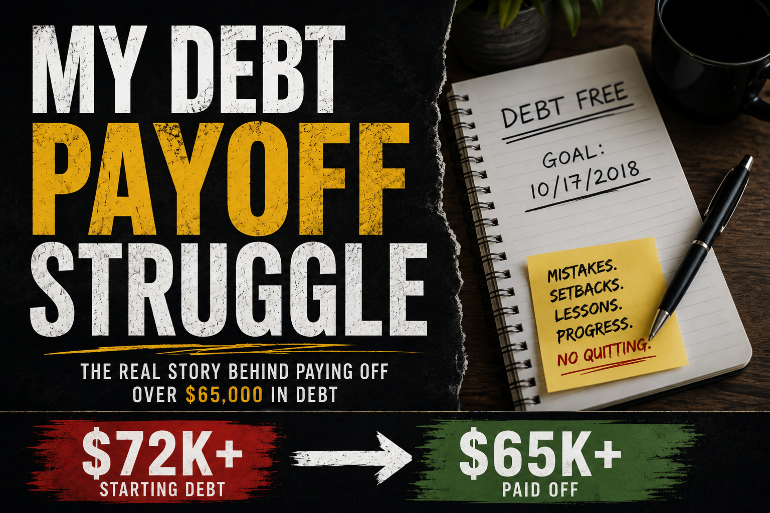 My debt payoff struggle