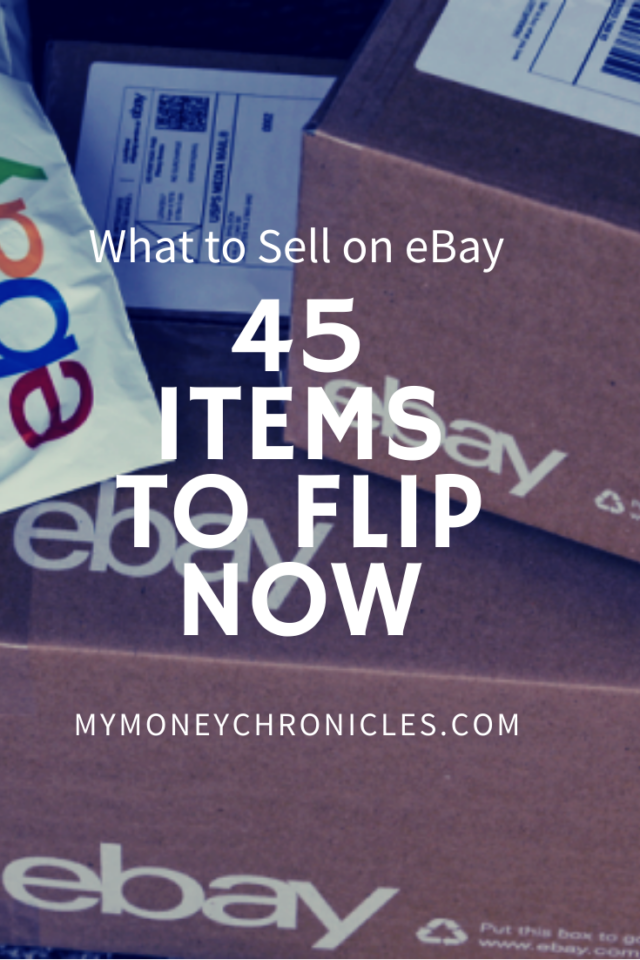 What to sell on eBay 