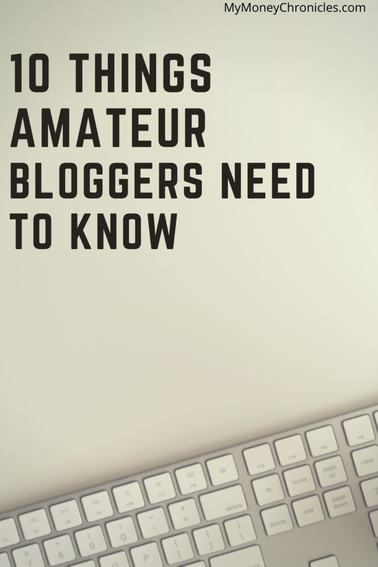 10 Things Amateur Bloggers Need to Know