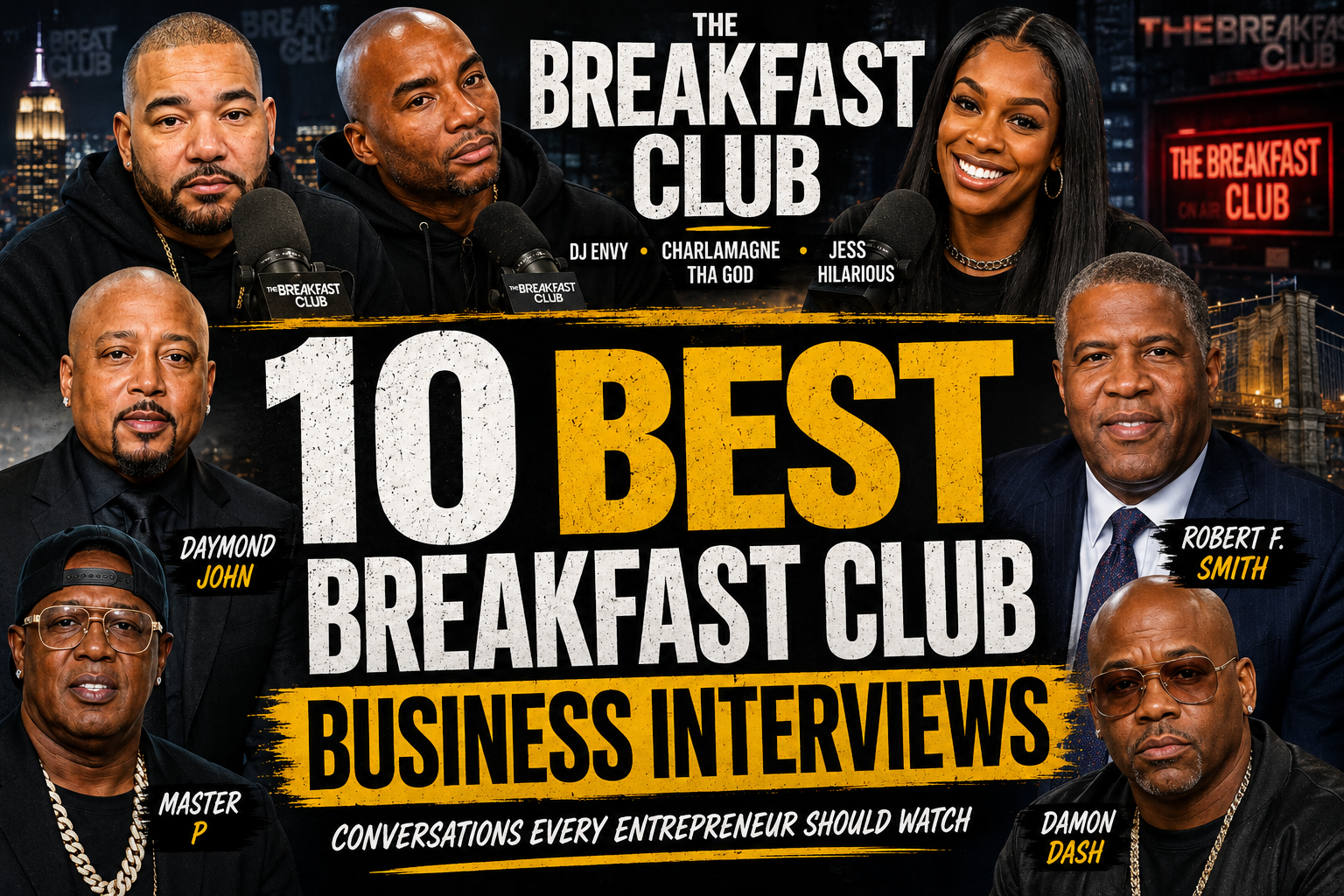 In this article, you will see 10 of the best breakfast club interviews.