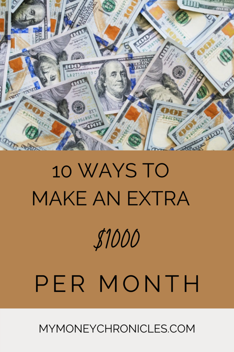 10 Ways to Make an Extra $1000 Per Month