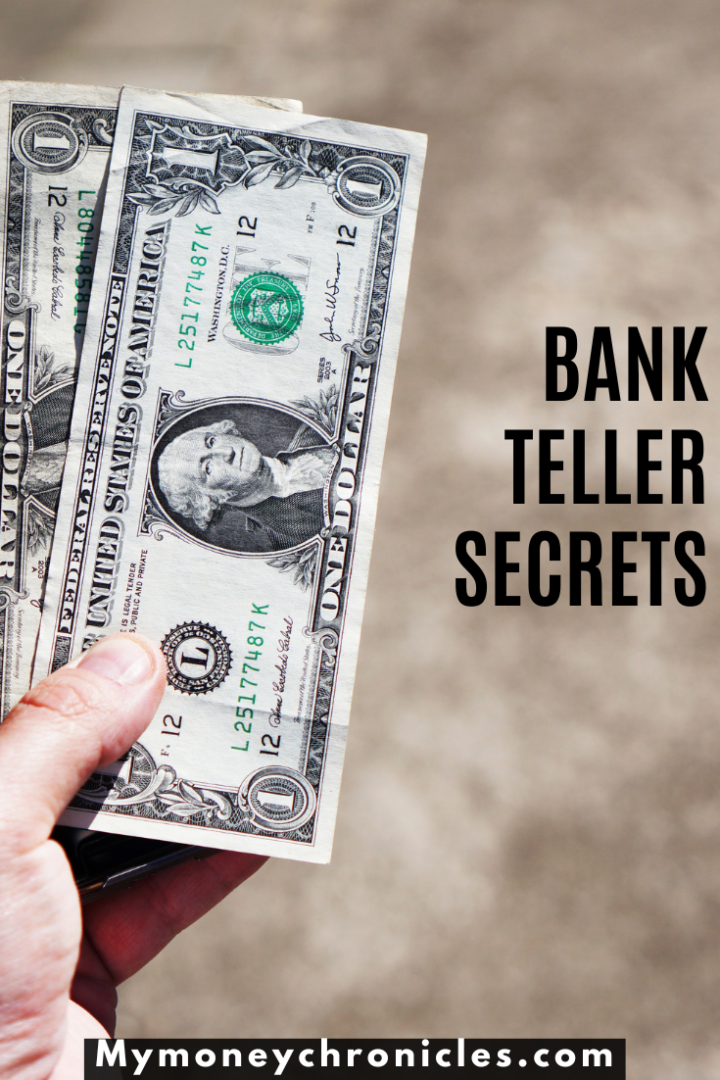 Confessions Of A Bank Teller Bank Teller Secrets My Money Chronicles