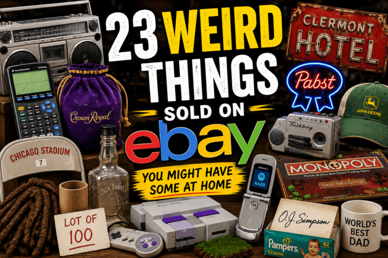 23 weird things sold on eBay