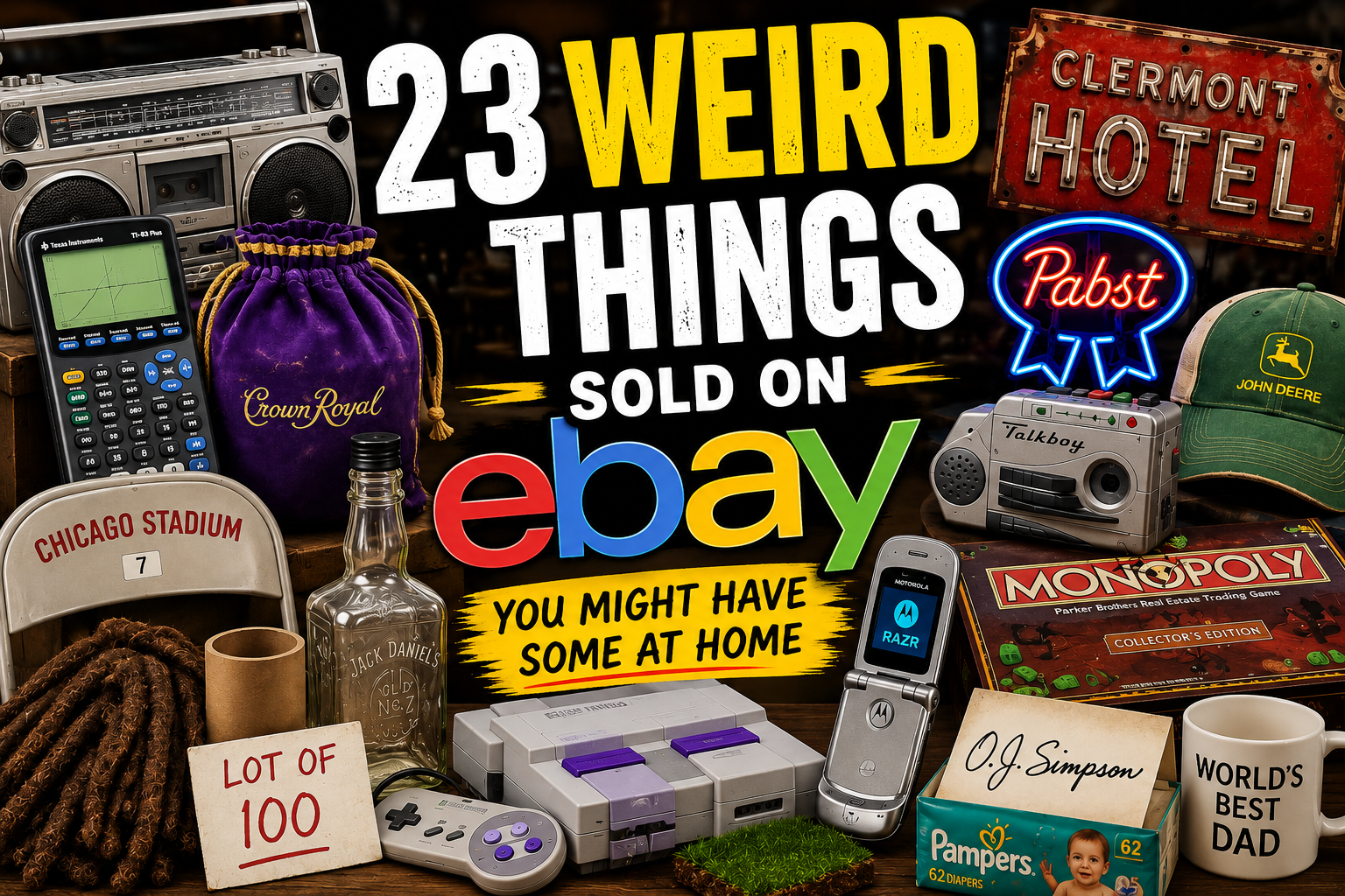 23 weird things sold on eBay