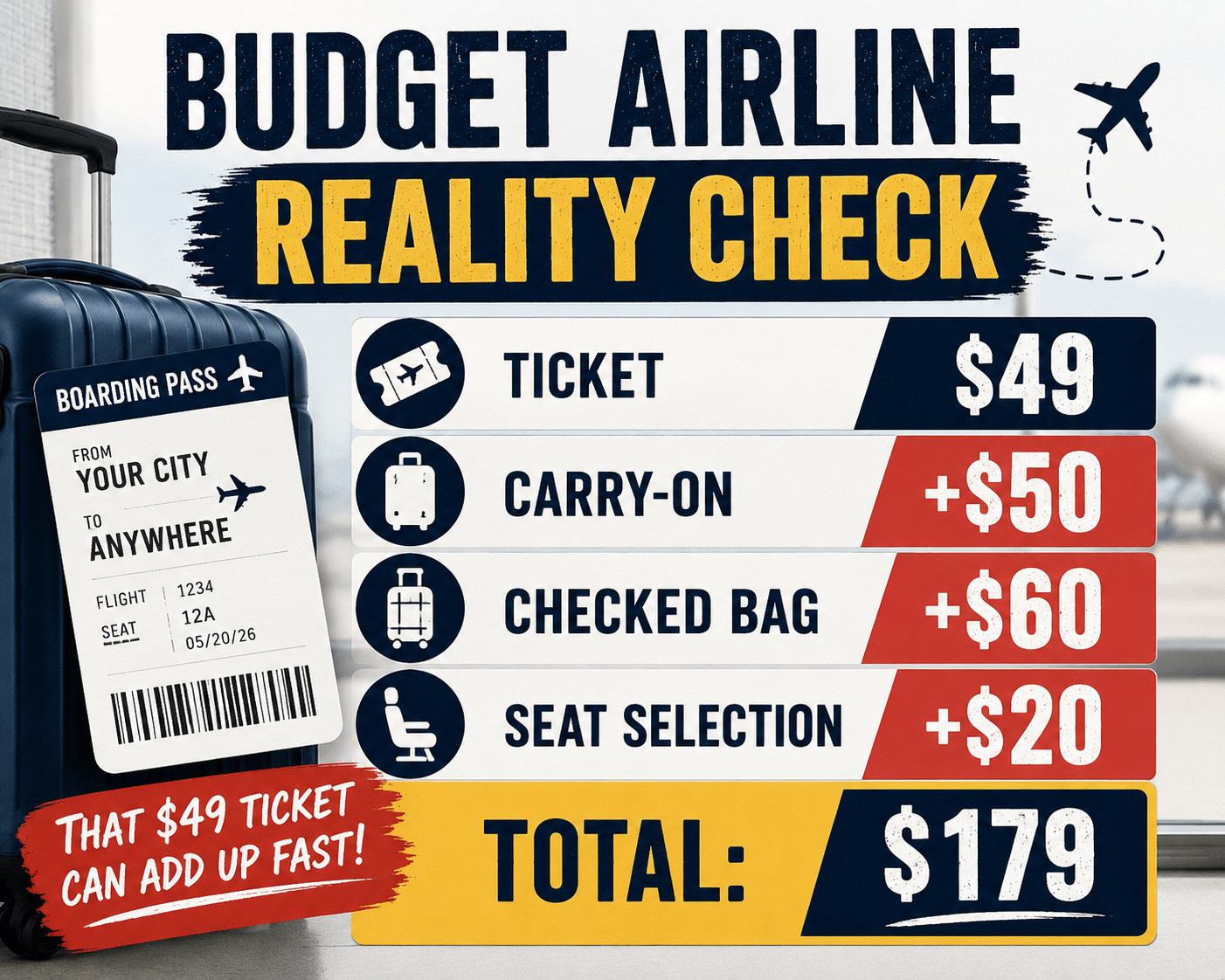 Here's a budget airline reality check