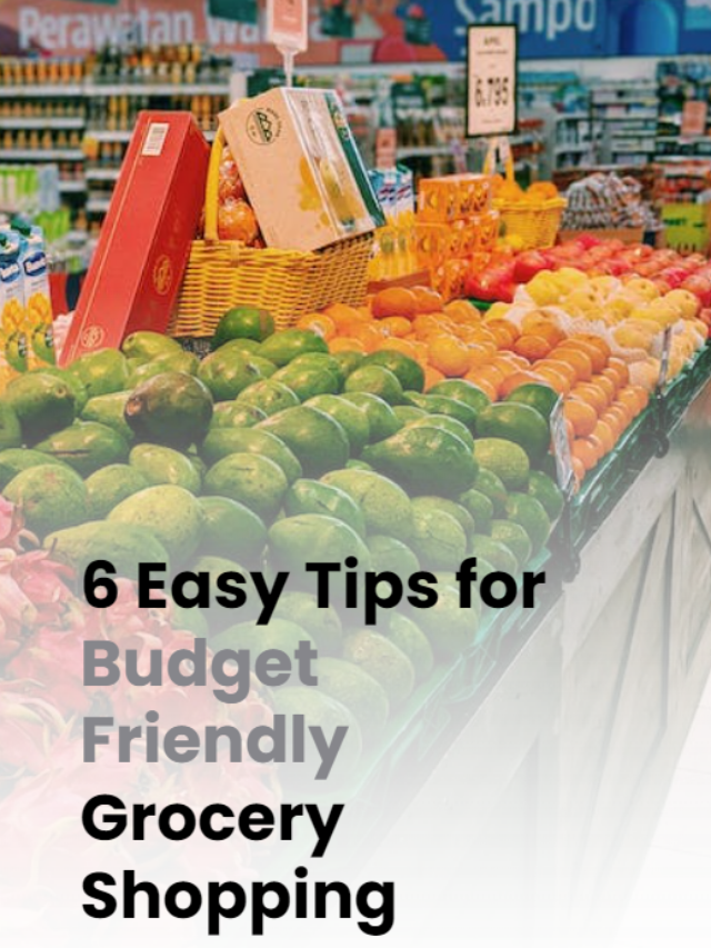 6 Easy Tips for Budget Friendly Grocery Shopping