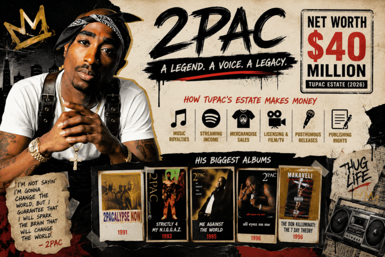 This article ia about Tupac net worth.