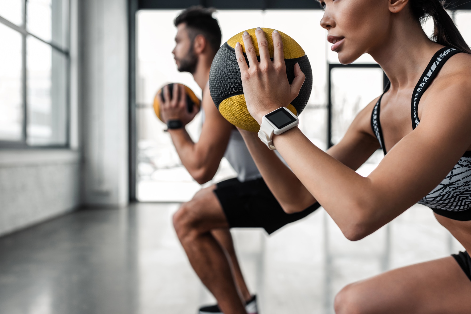 Another new year's resolution is to exercise and eat healthy.