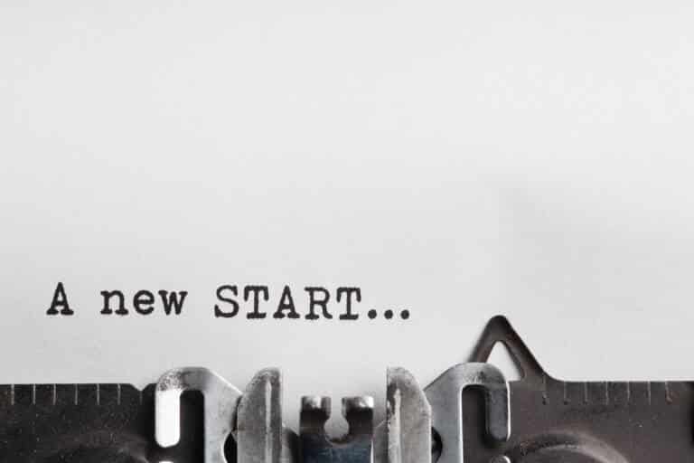 A fresh start is good