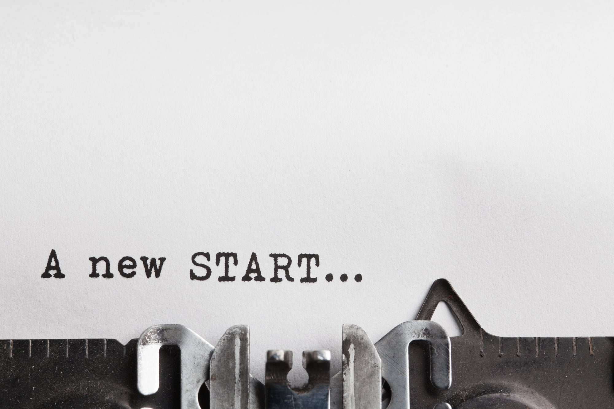 A fresh start is good