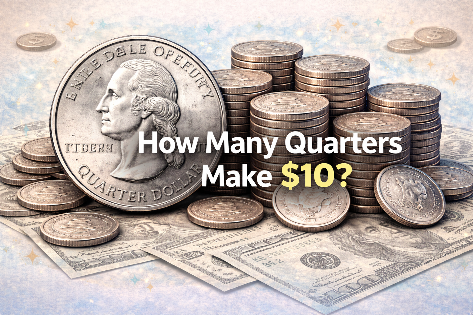 How many quarters make $10?