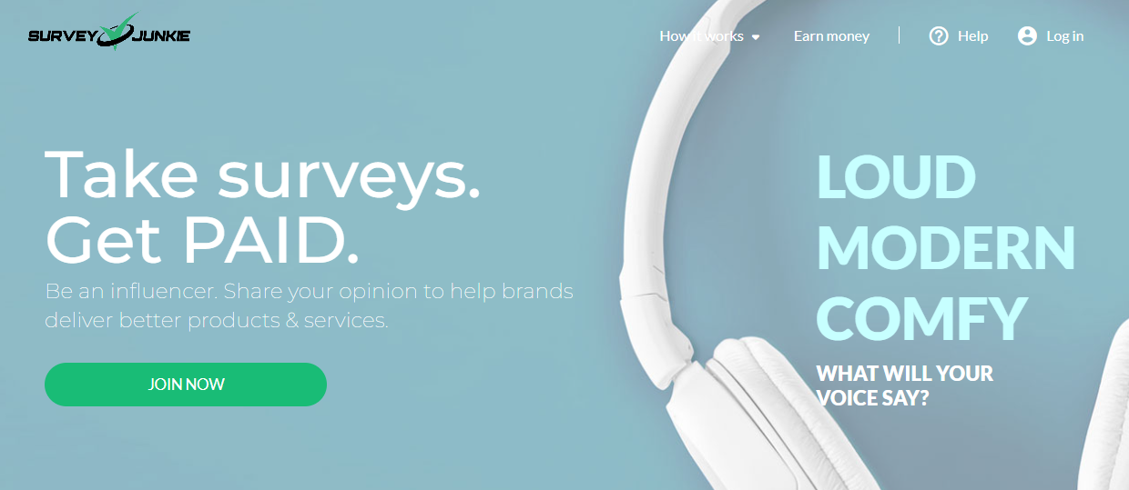 Survey Junkie is a great app that pays you cash