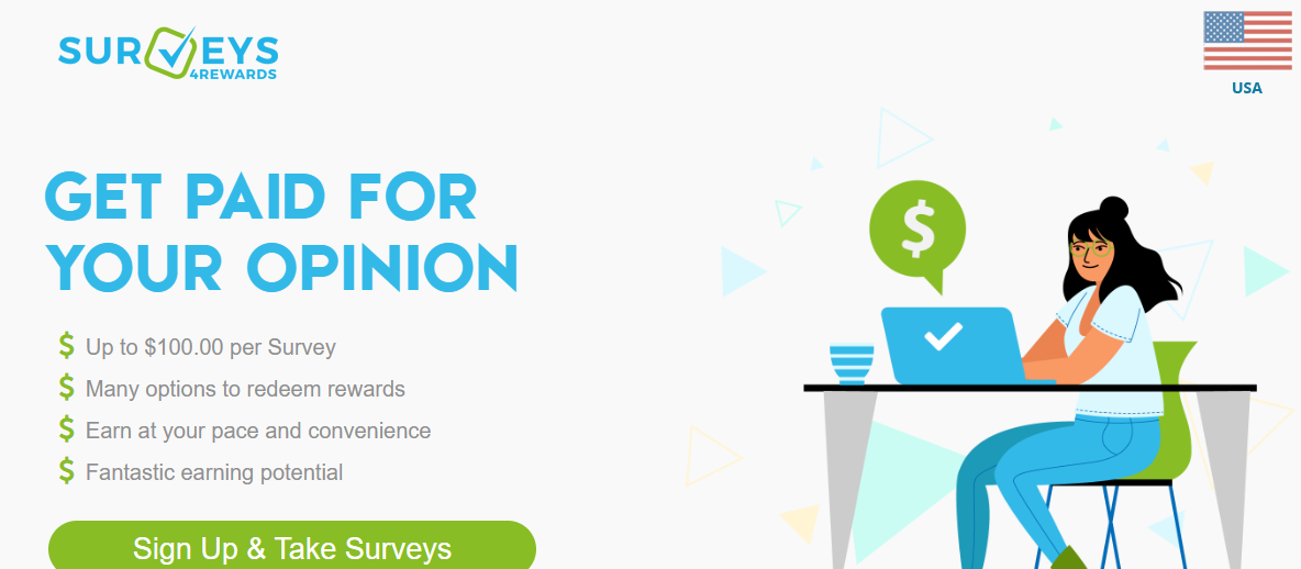 Surveys 4 rewards is a site to make extra money