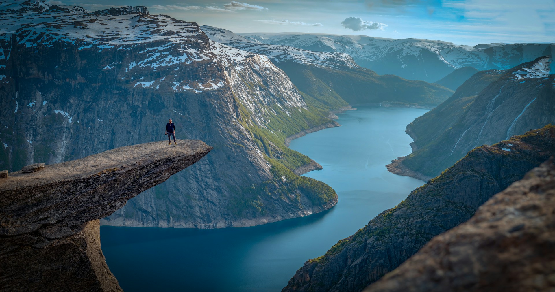 A man in Scandinavia.