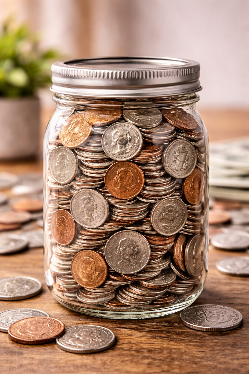 Small change adds up