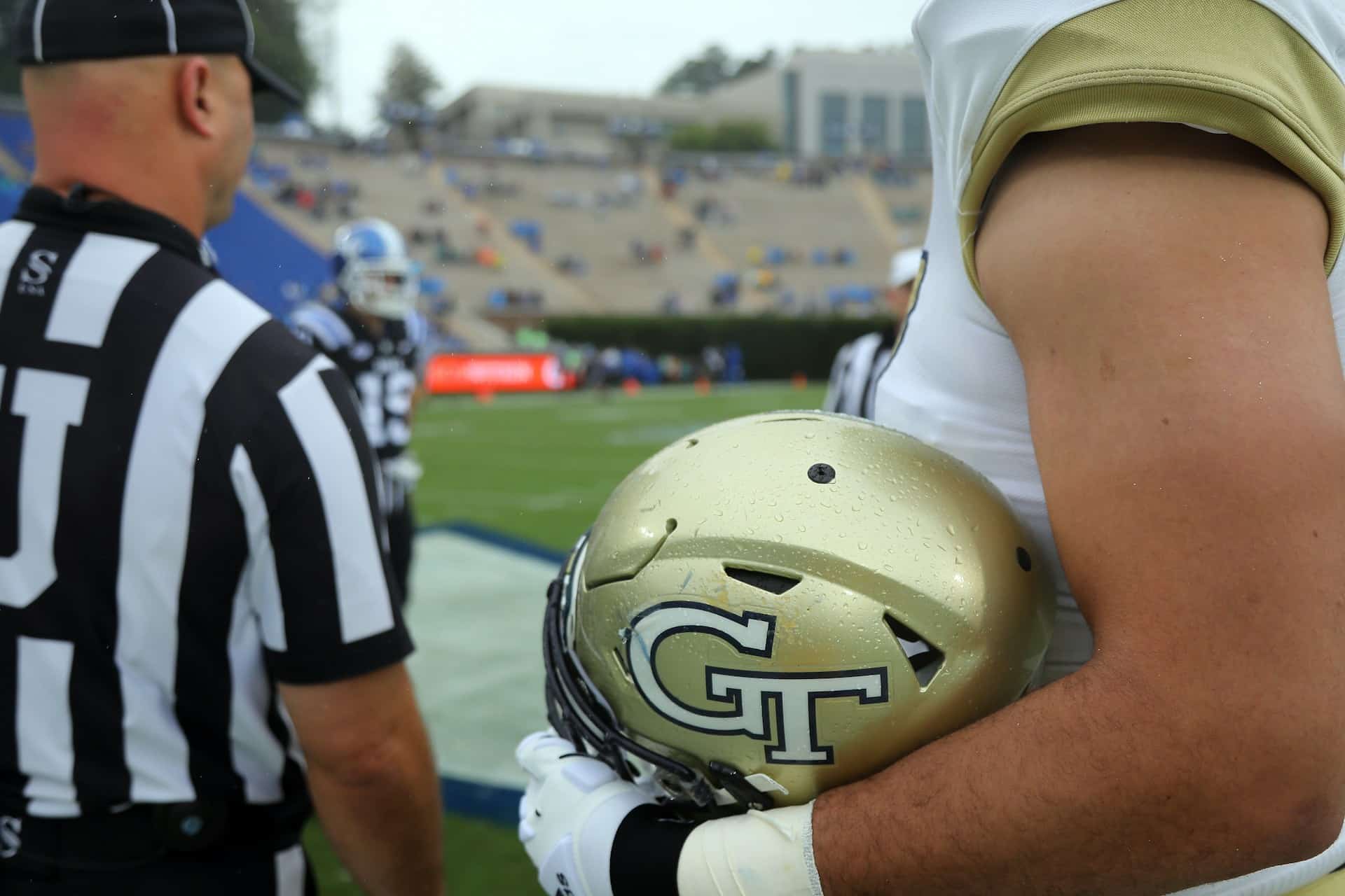 Georgia Tech plays football and baskietbbal in Atlanta.